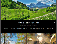 Tablet Screenshot of foto-christian.at